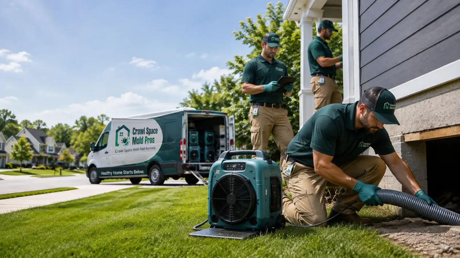 Crawl Space Mold Removal in Stanton, IA